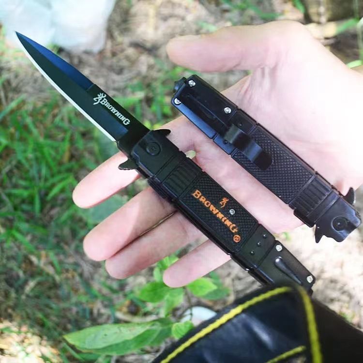 TACTICAL OUTDOOR FOLDING KNIFE - Made in Japan