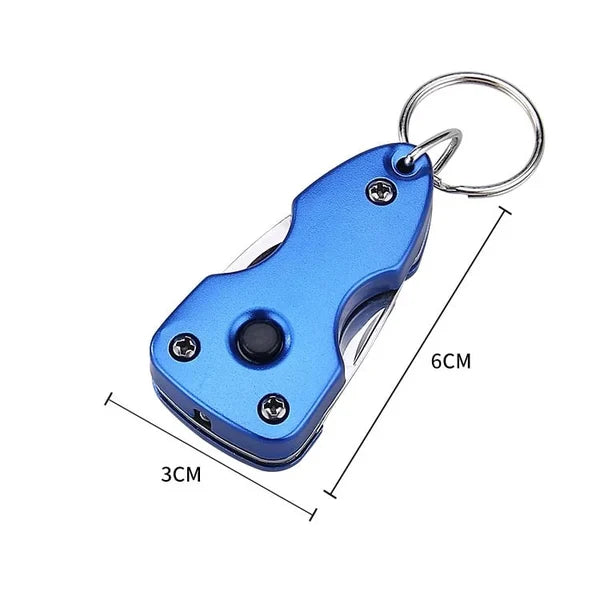 🔥Last Day Promotion - 49% OFF 🎁Multifunctional Folding Keychain