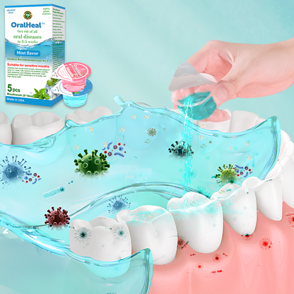 ✨✨OralHeal™ Jelly Cup Mouthwash Restoring teeth and mouth to health（Limited time discount Last 30 minutes ）