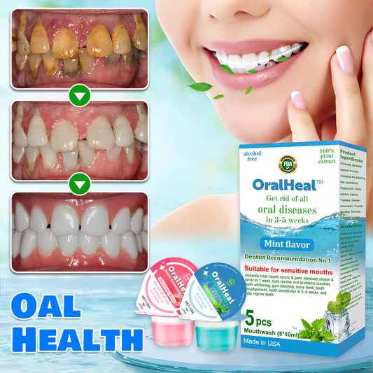 ✨✨OralHeal™ Jelly Cup Mouthwash Restoring teeth and mouth to health（Limited time discount Last 30 minutes ）