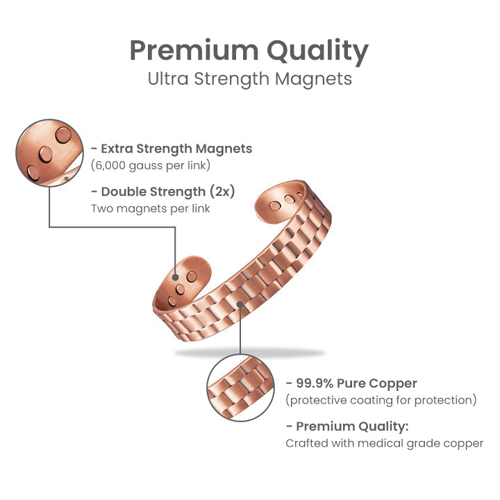 Men MagneticHeal Copper Bracelet