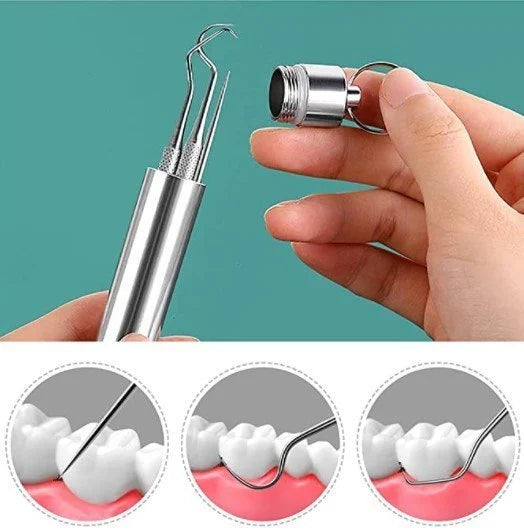 🔥Hot Sale - Stainless Steel Toothpick Set 7pcs