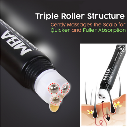 Scalp Intensive Ampoule Triple Roll-On Massager for Hair Loss, 20ml